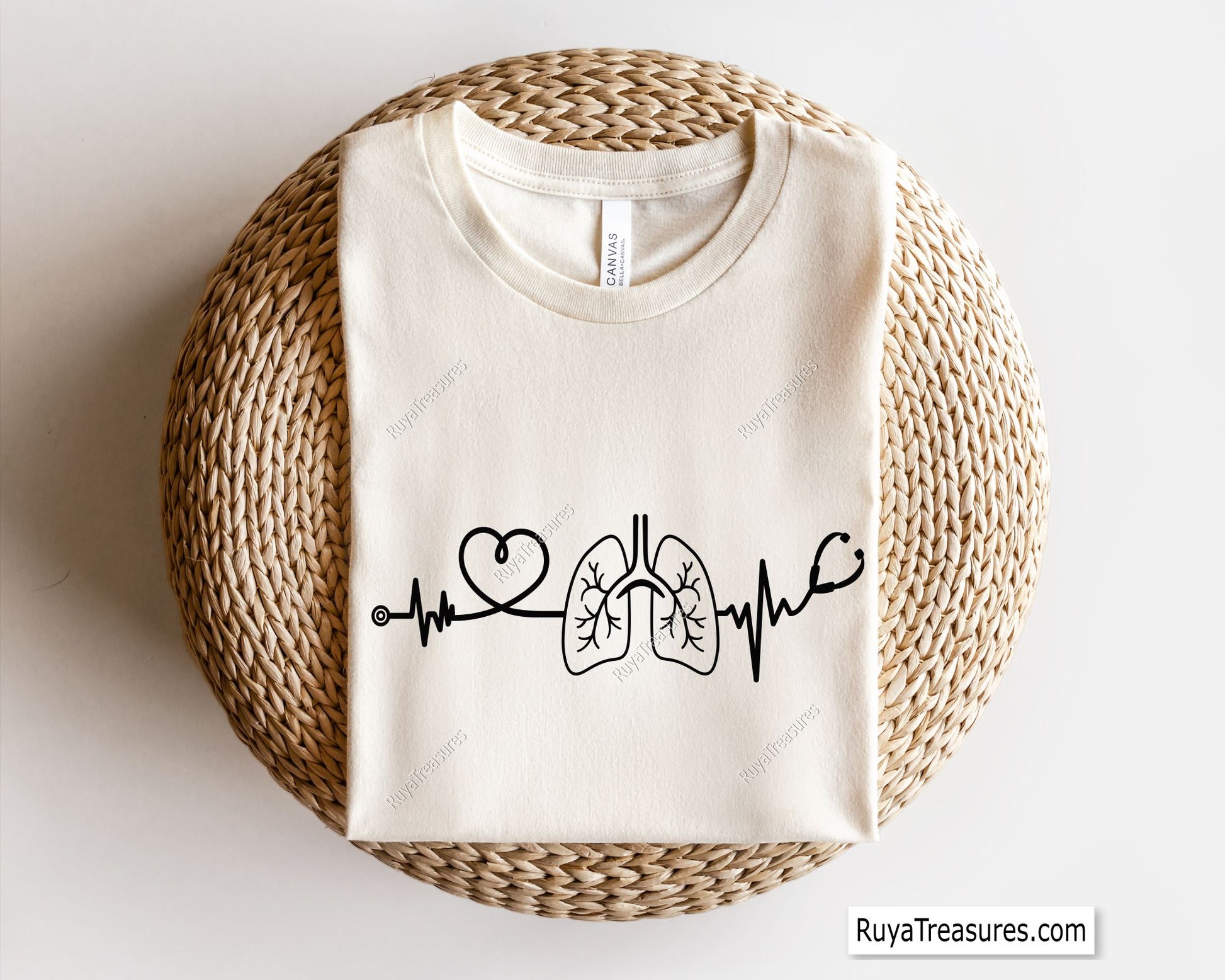 Lungs Heartbeat Svg