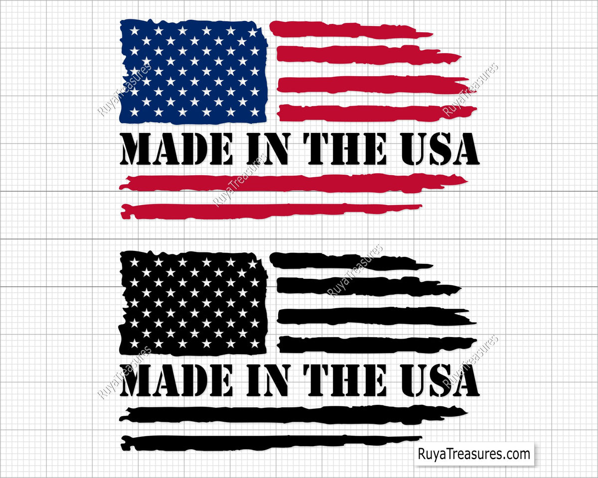 Made in the Usa Svg