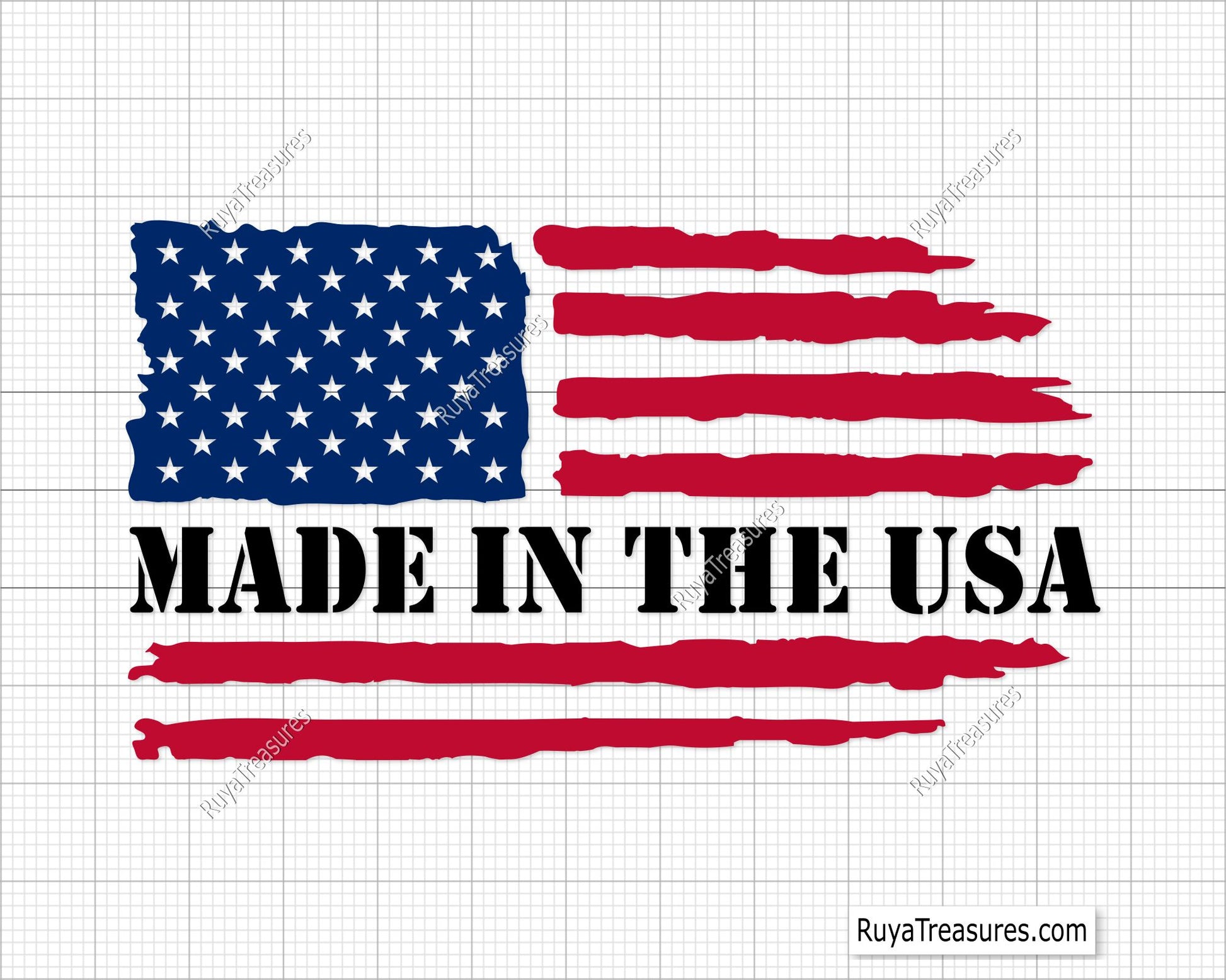Made in the Usa Svg