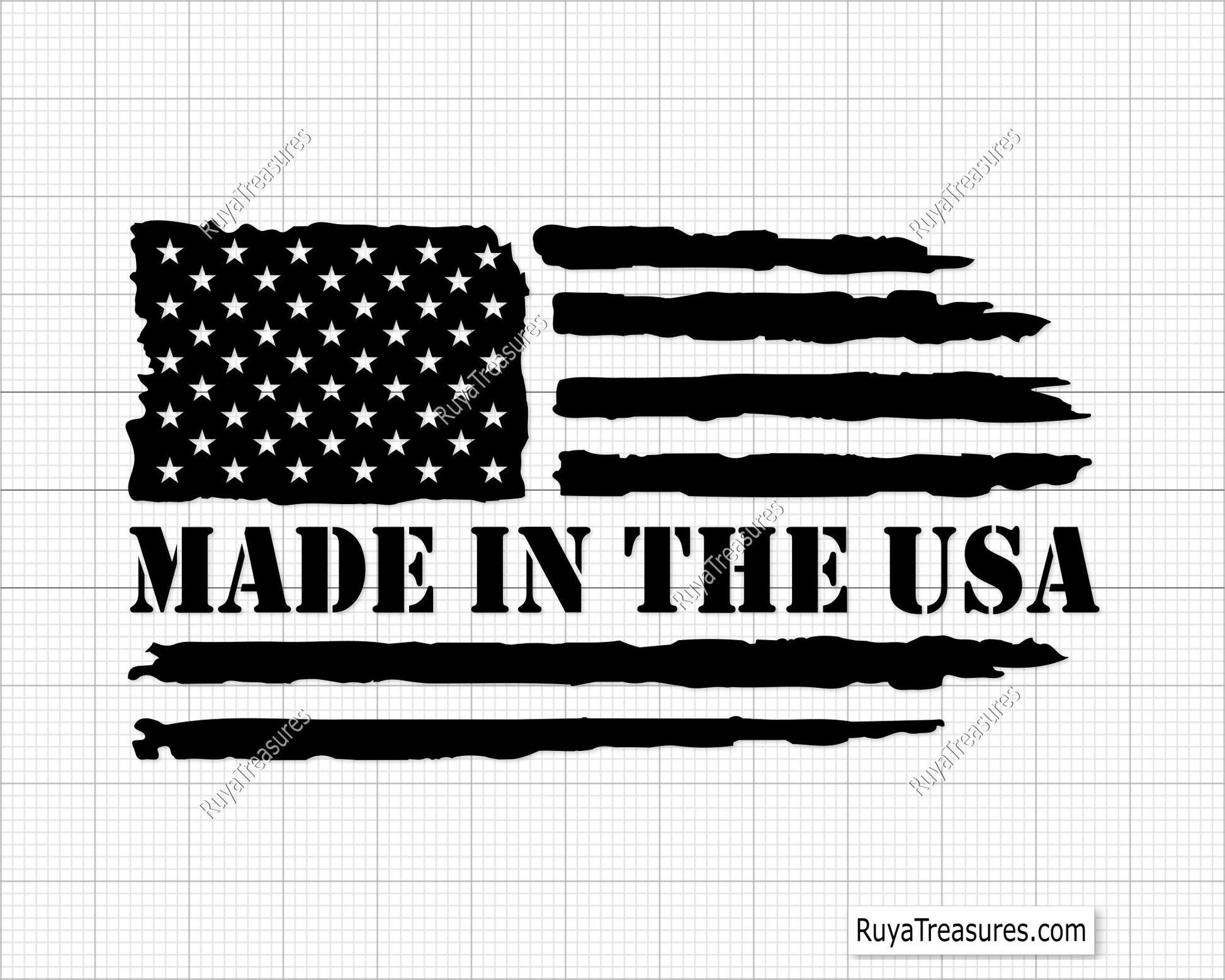Made in the Usa Svg
