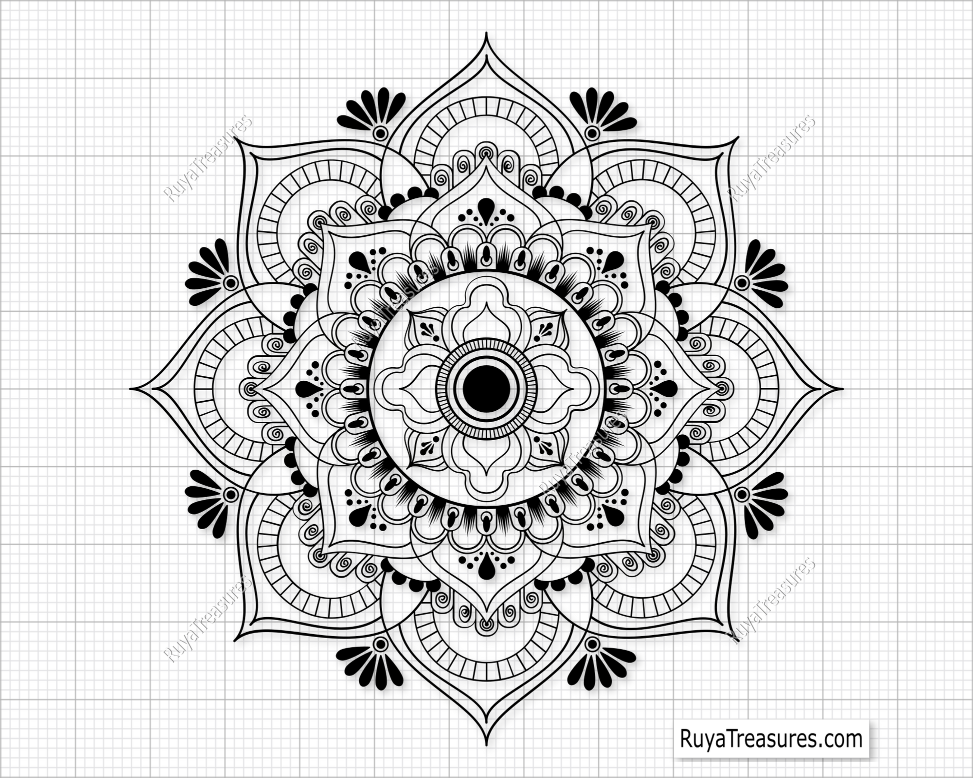 Mandala Svg