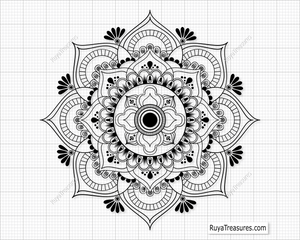 Mandala Svg