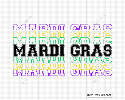 Mardi Gras svg