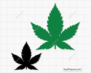 Marijuana Leaf svg 