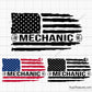 Mechanic Flag Svg