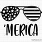 Merica Sunglasses Svg