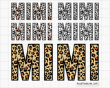 Leopard Mimi Svg