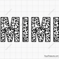 Leopard Mimi Svg, Mimi Svg Files, Mimi Leopard Print Svg, Blessed Mimi Svg