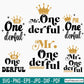 Mr Onederful Svg Png