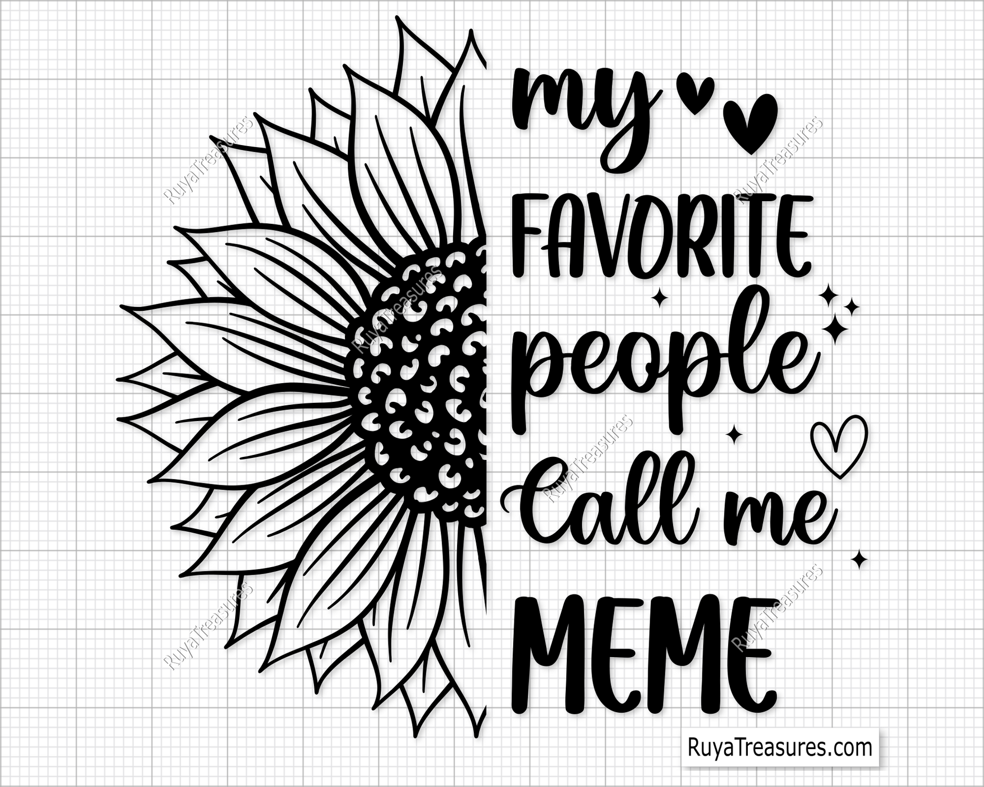My Favorite People Call Me Meme Svg