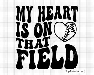 My Heart Is on that field svg