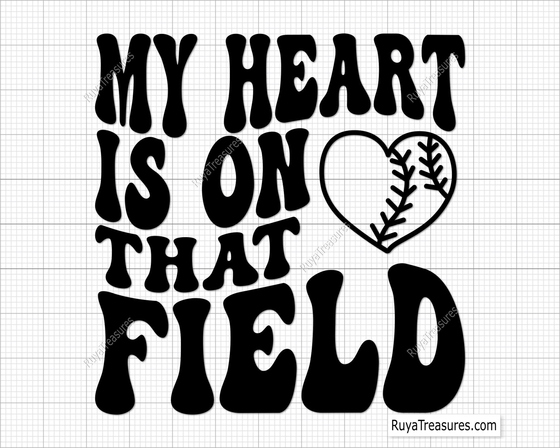 My Heart Is on that field svg 