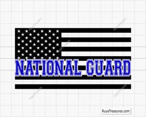 National Guard Flag Svg Png