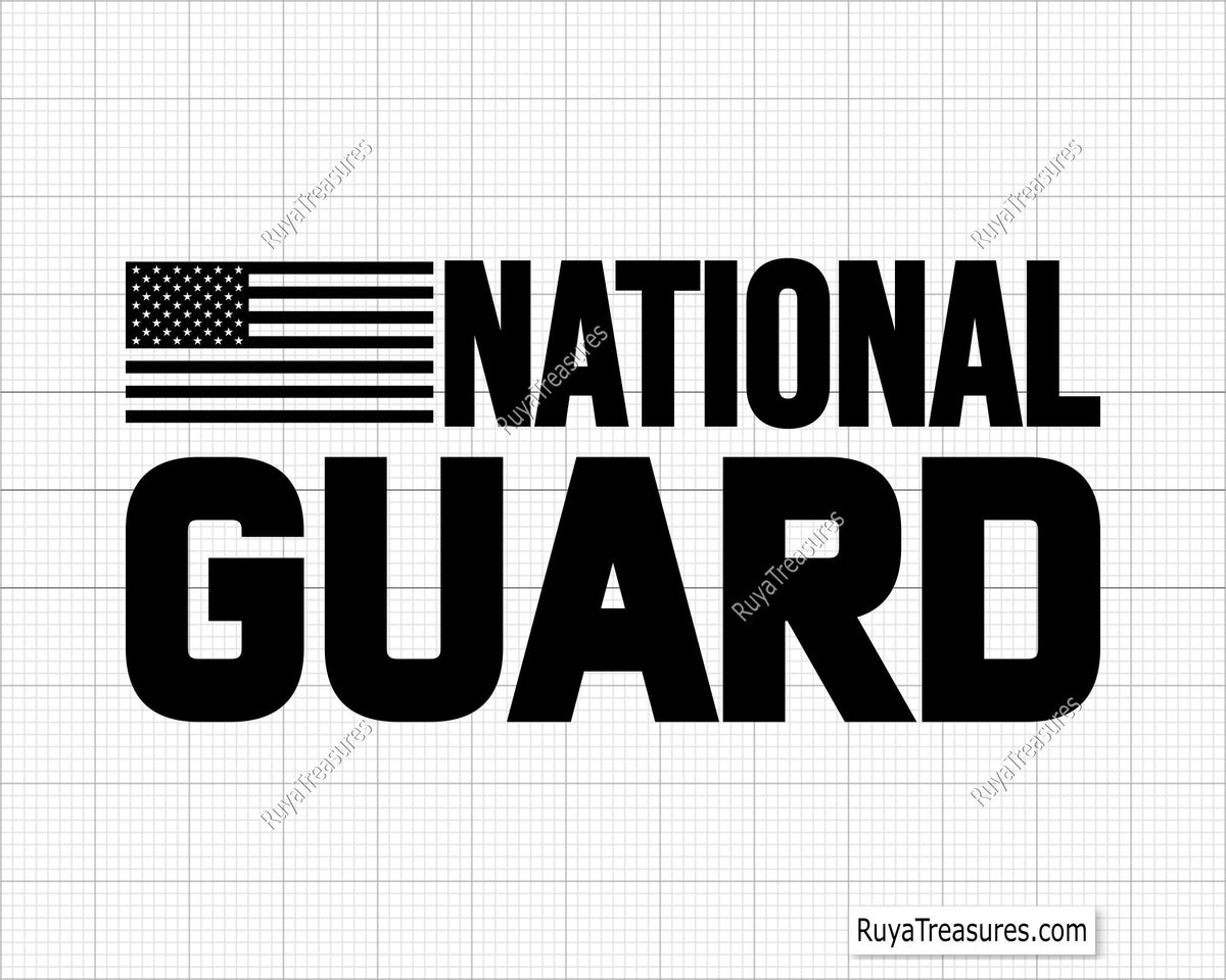 National Guard Flag Svg Png