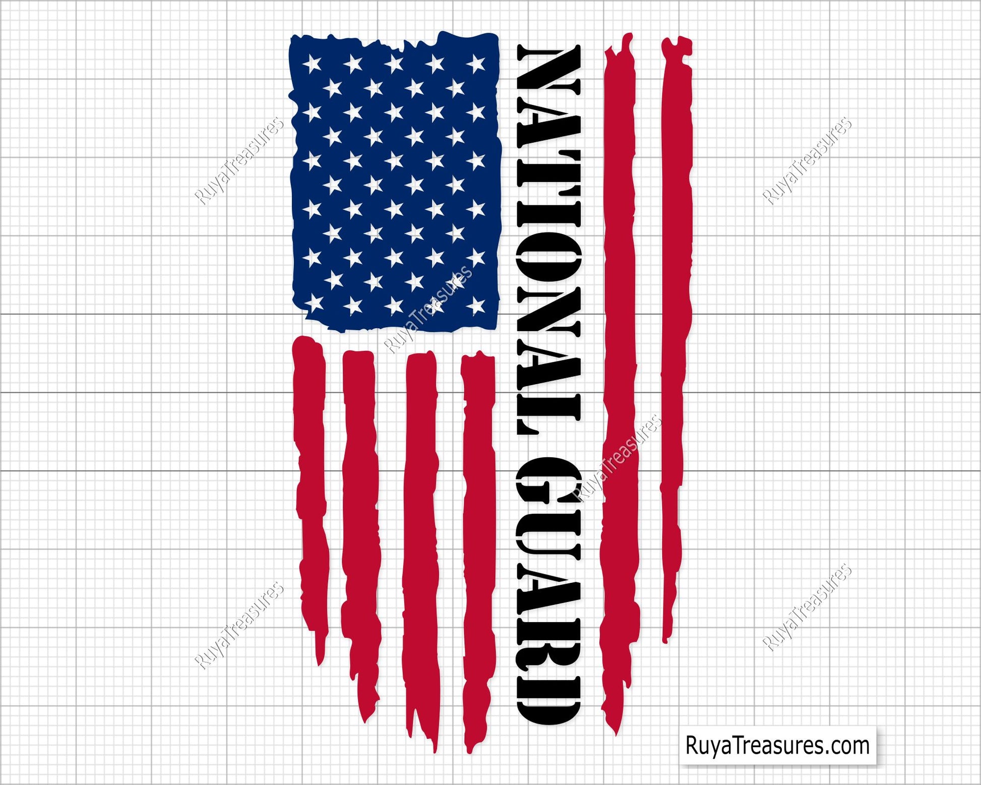 National Guard Flag Svg Png