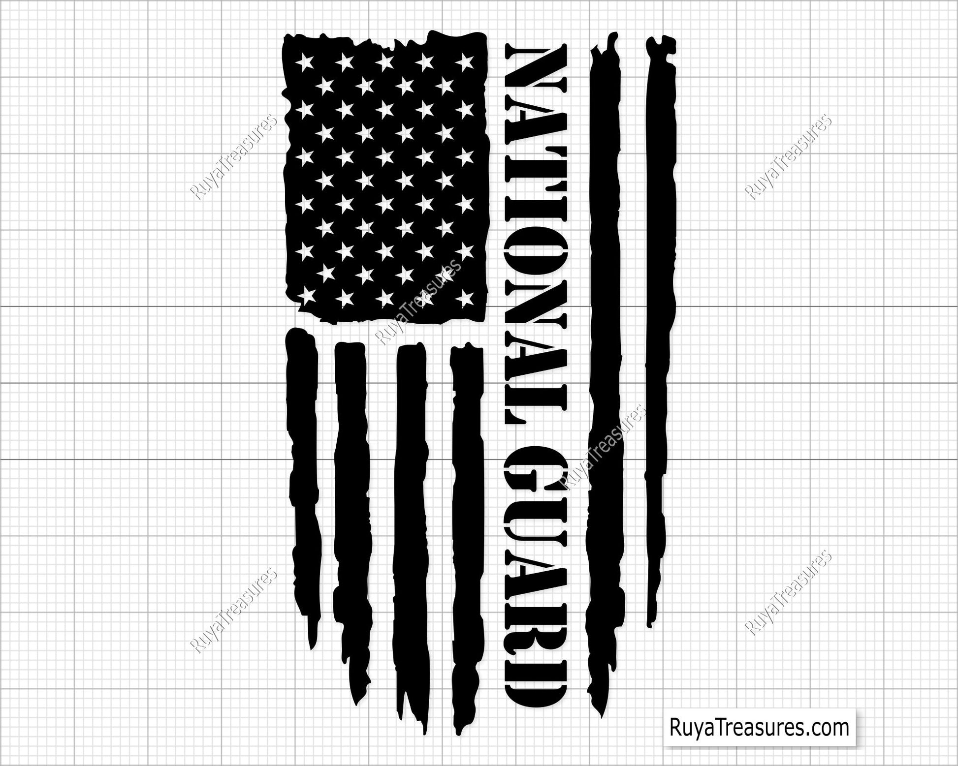 National Guard Flag Svg Png