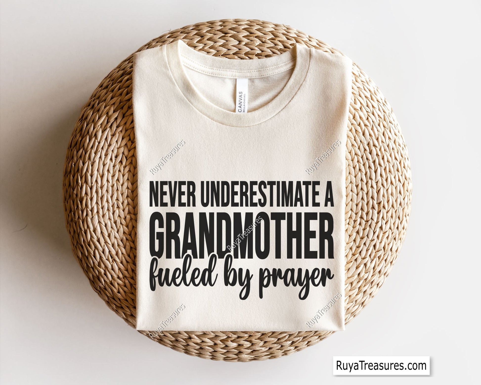 Never Unestimated a Grandmother Svg Png