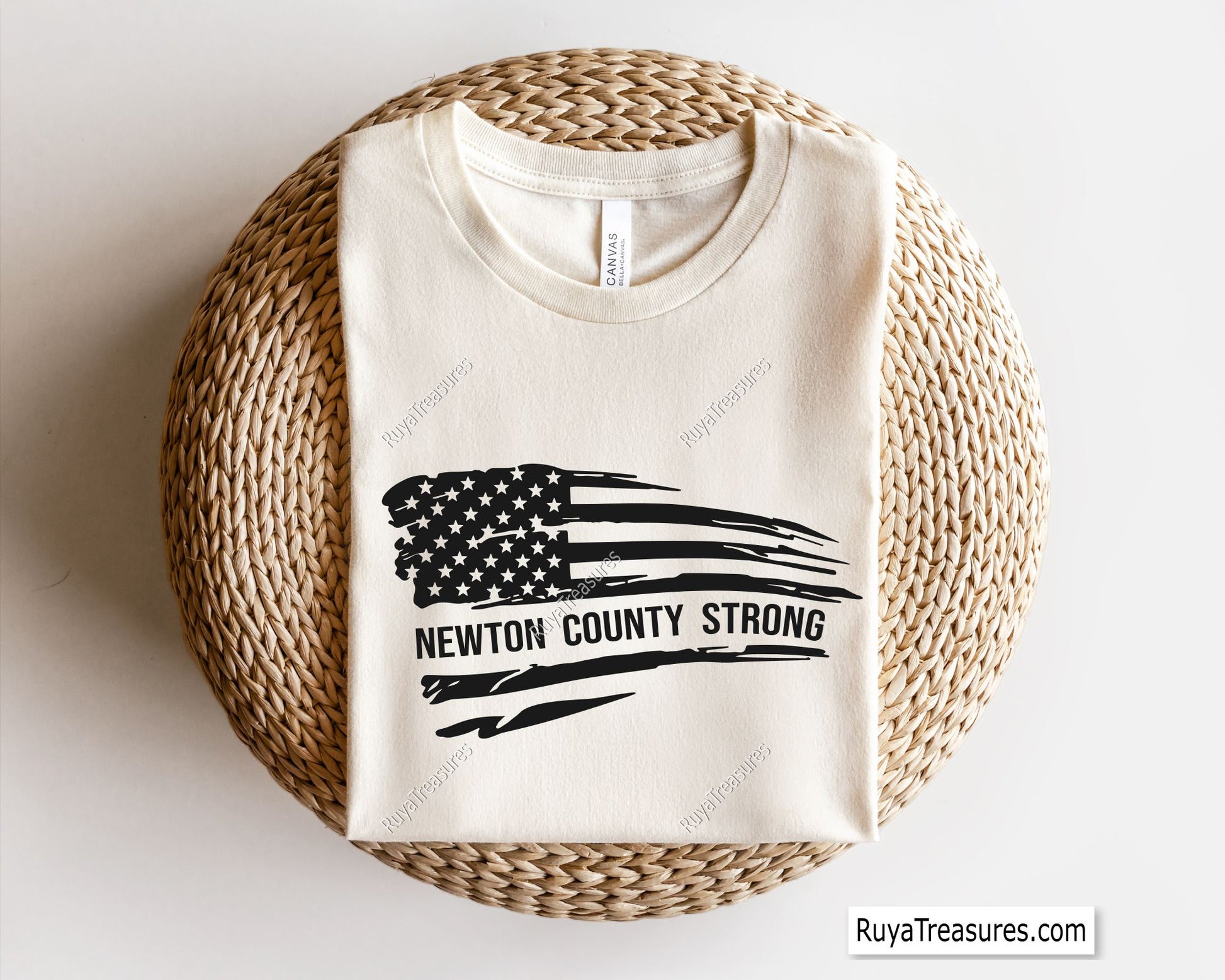Newton County Strong Flag Svg