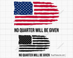 No Quarterwill Be Given svg