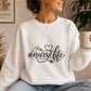 Modern nurse quote artwork with bold Nurse Life lettering, heart shaped stethoscope and decorative sparkles in a clean black design.
