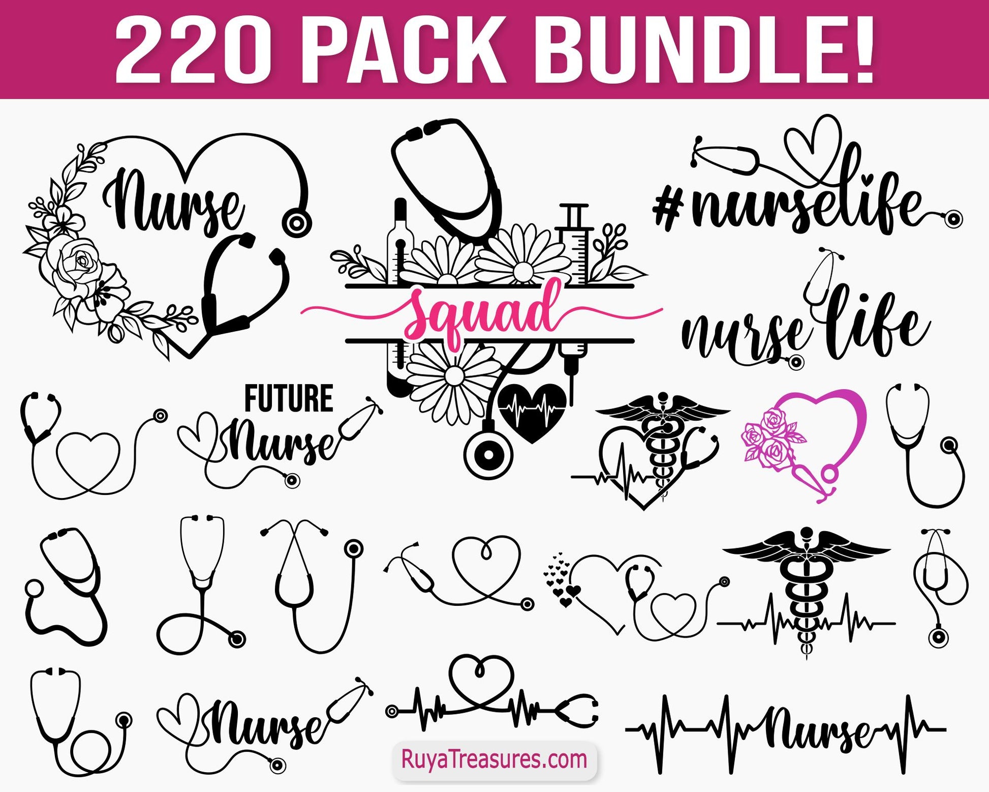 Nurse Svg Bundle