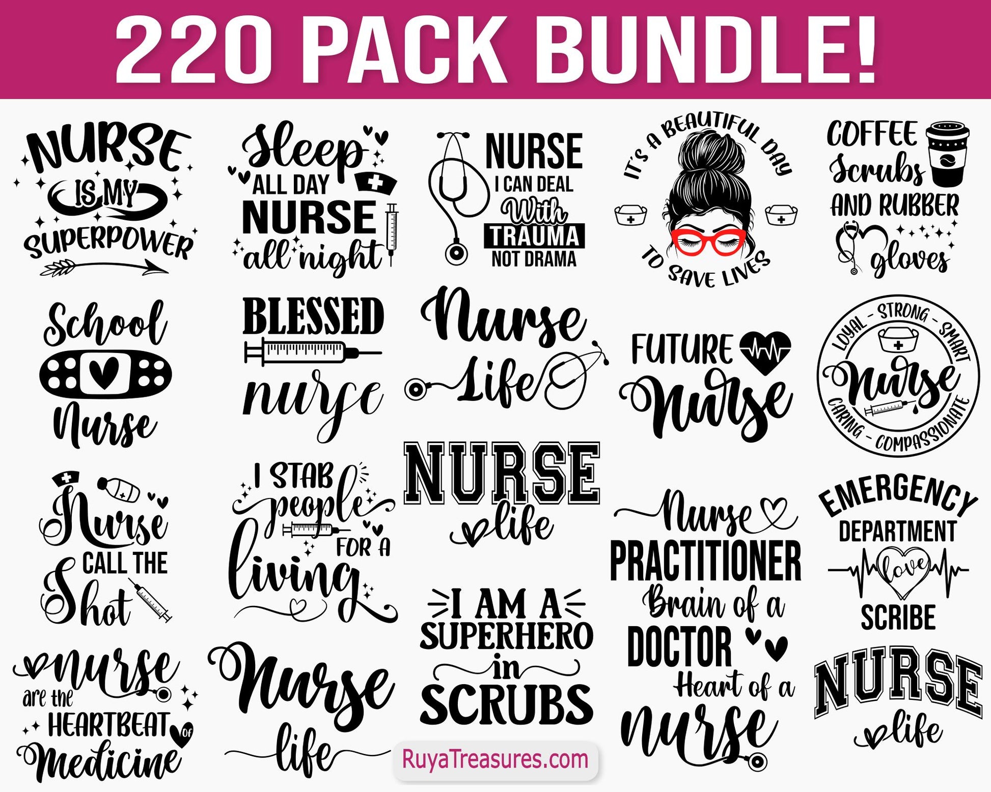 Nurse Svg Bundle