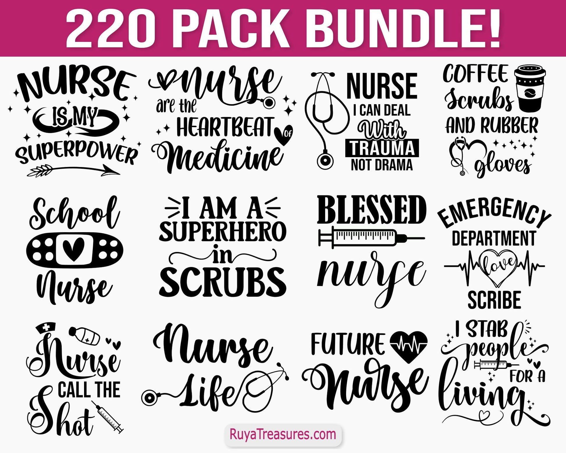 Nurse Svg Bundle