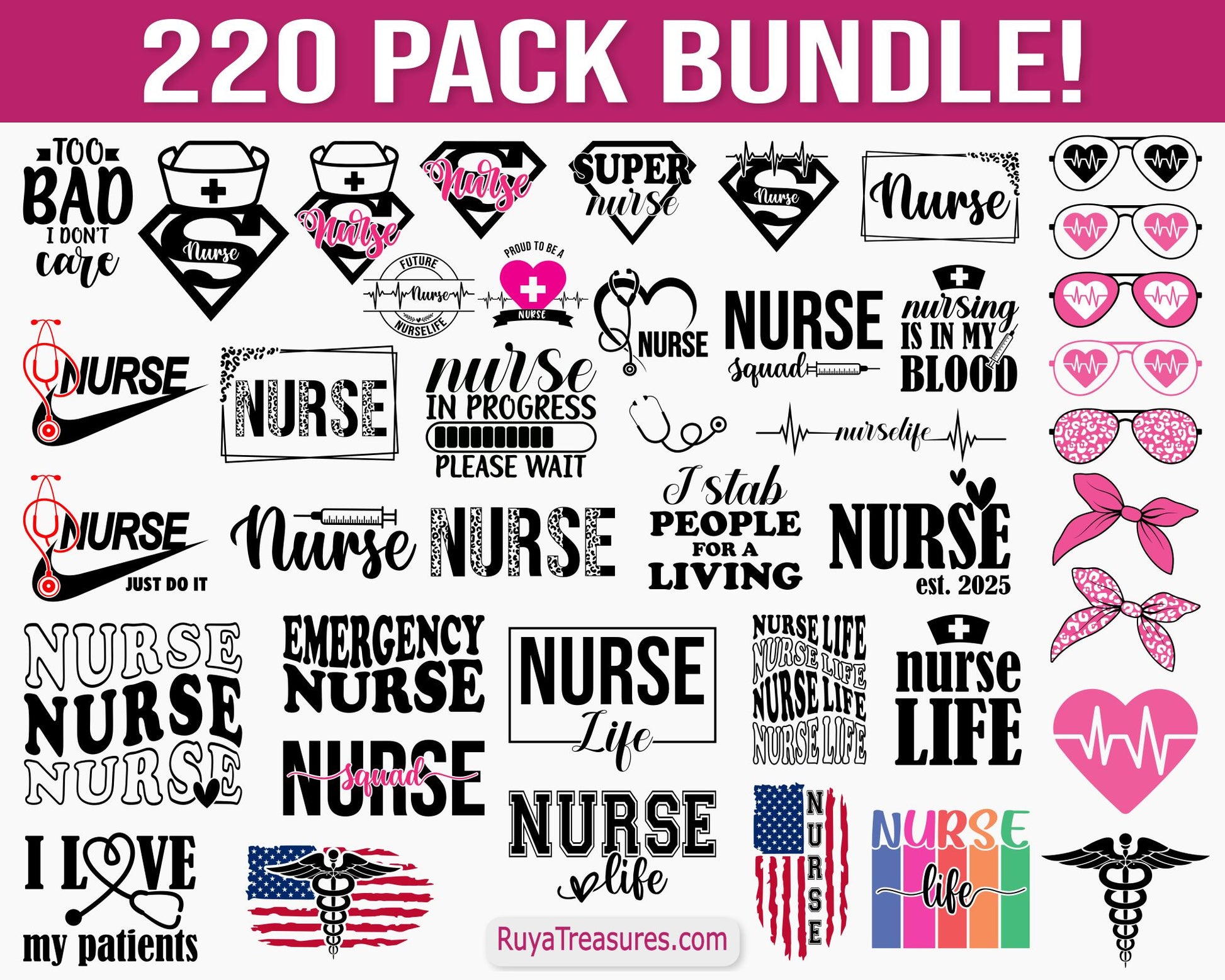 Nurse Svg Bundle