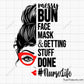 Nurselife Messy Bun Svg