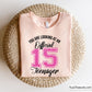 15 Official Teenager Svg, 15th Birthday Svg, Birthday Girl