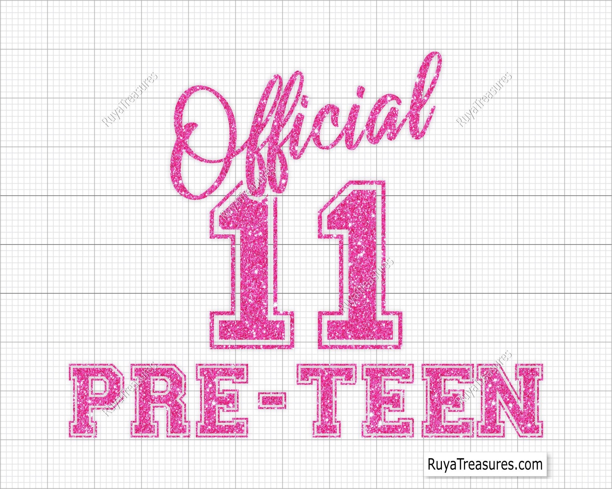 Official Pre-Teen svg