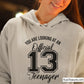 You Are Looking At An 13 Official Teenager svg, 13th birthday svg