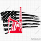 Oilfield Flag Flag Svg