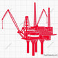 Oilfield Svg
