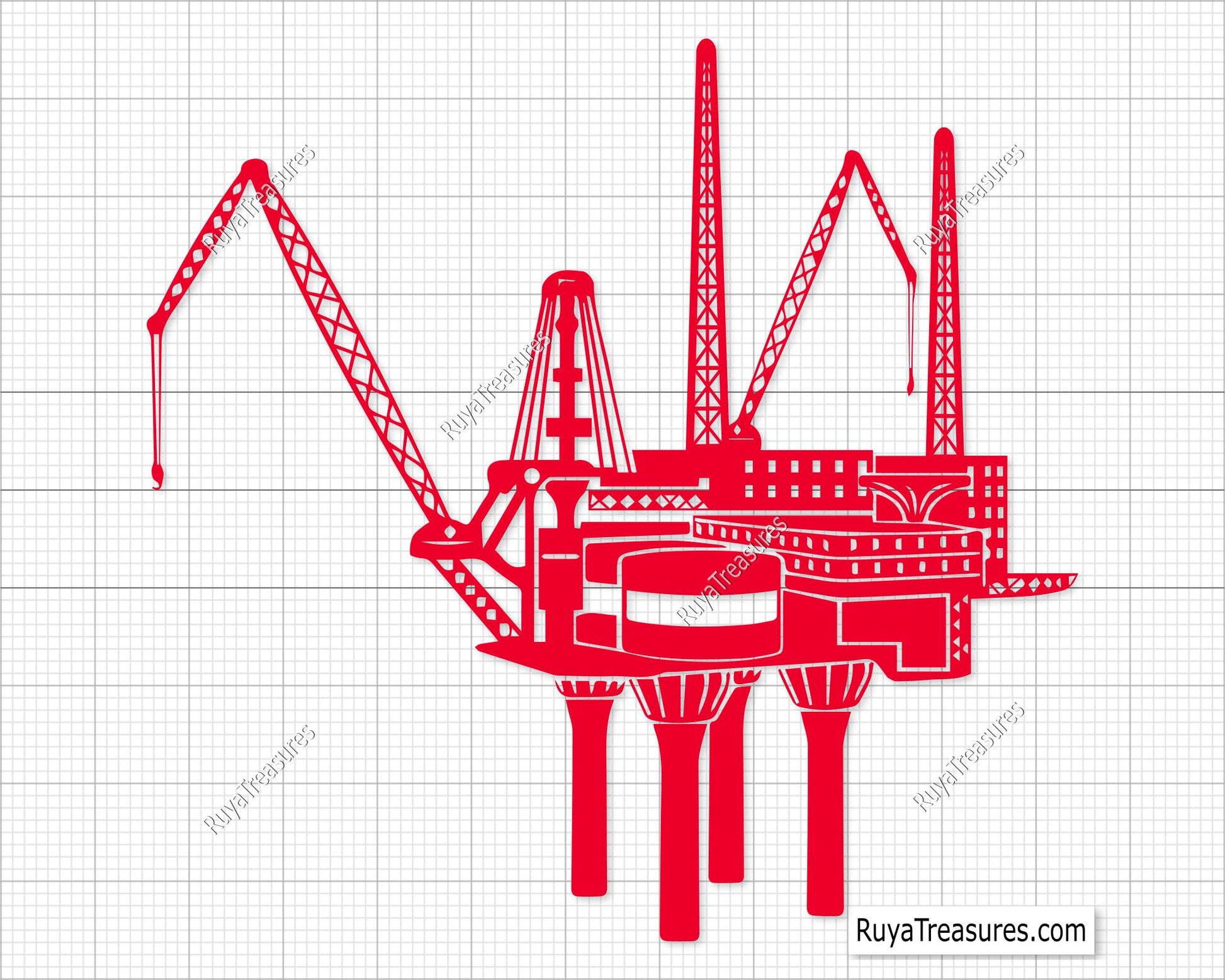 Oilfield Svg