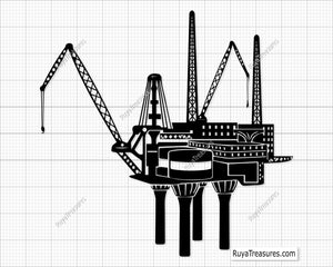 Oilfield Svg