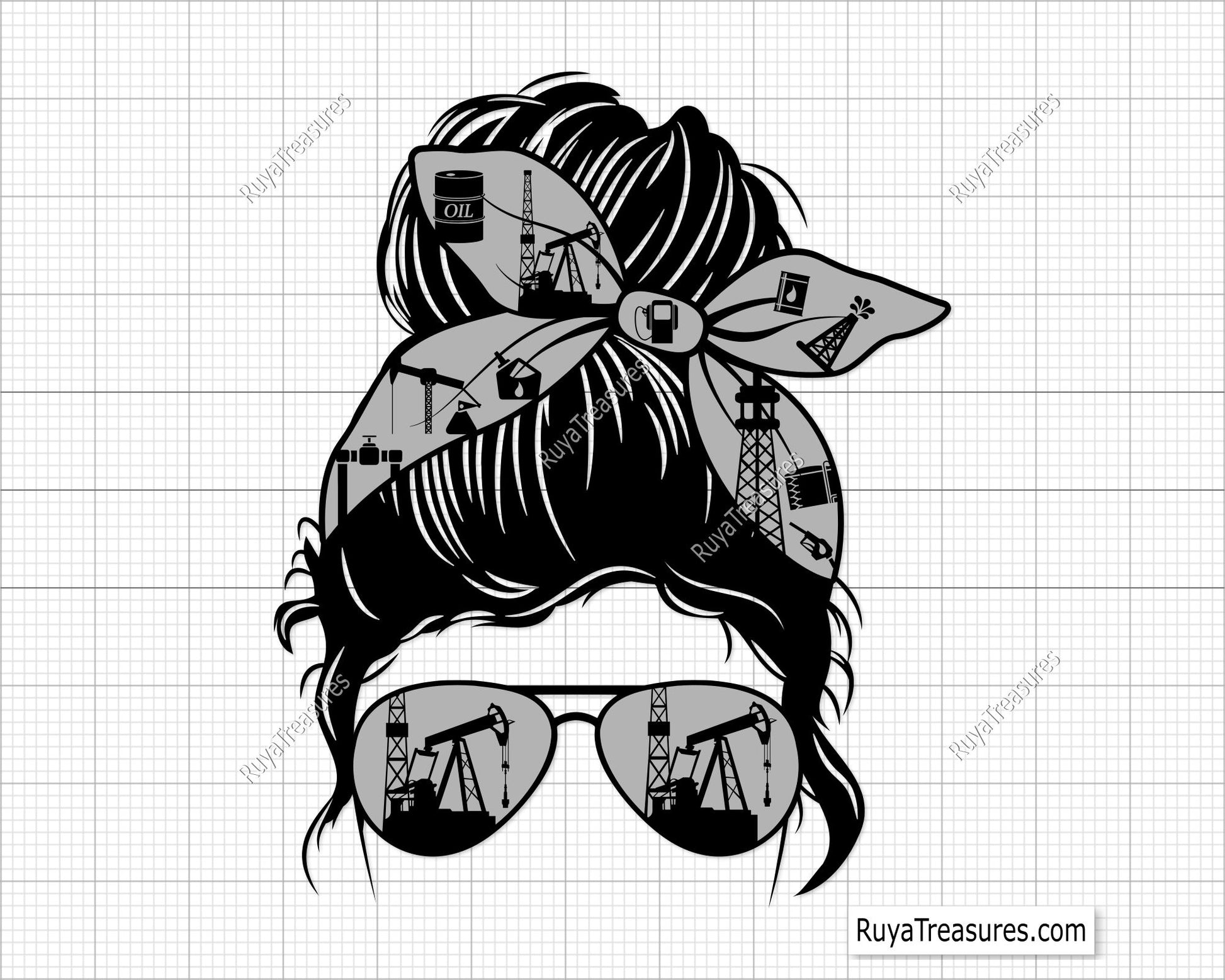 Oilfield Wife Svg 
