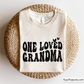 One Loved Grandma Svg