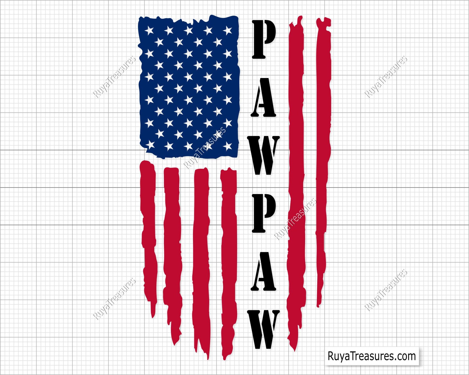 Pawpaw Flag Svg Png