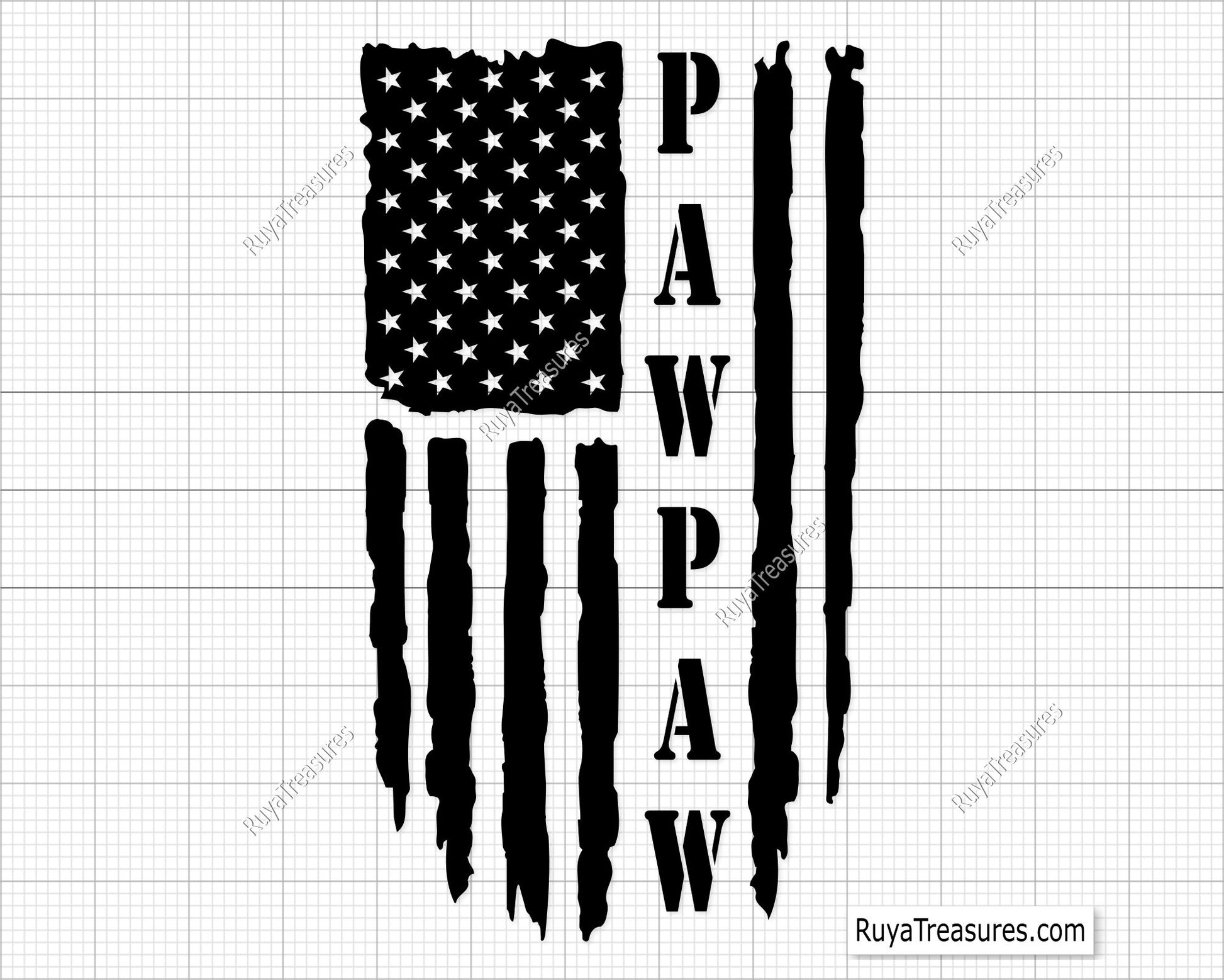 Pawpaw Flag Svg Png