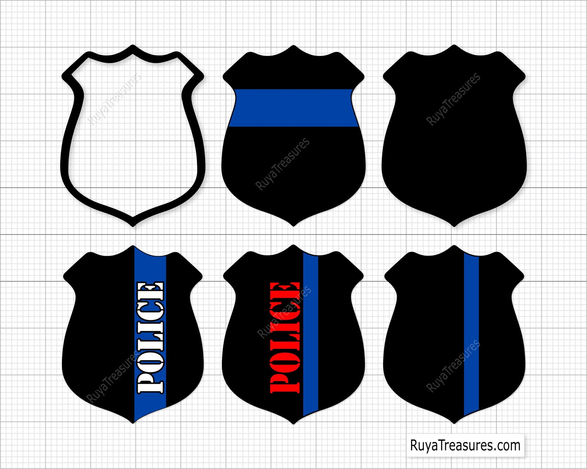 Police Badge Svg