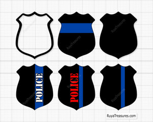 Police Badge Svg