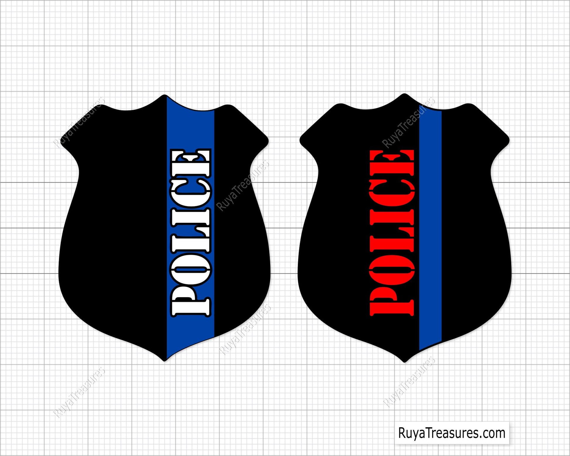 Police Badge Svg