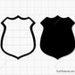 Police Badge Svg