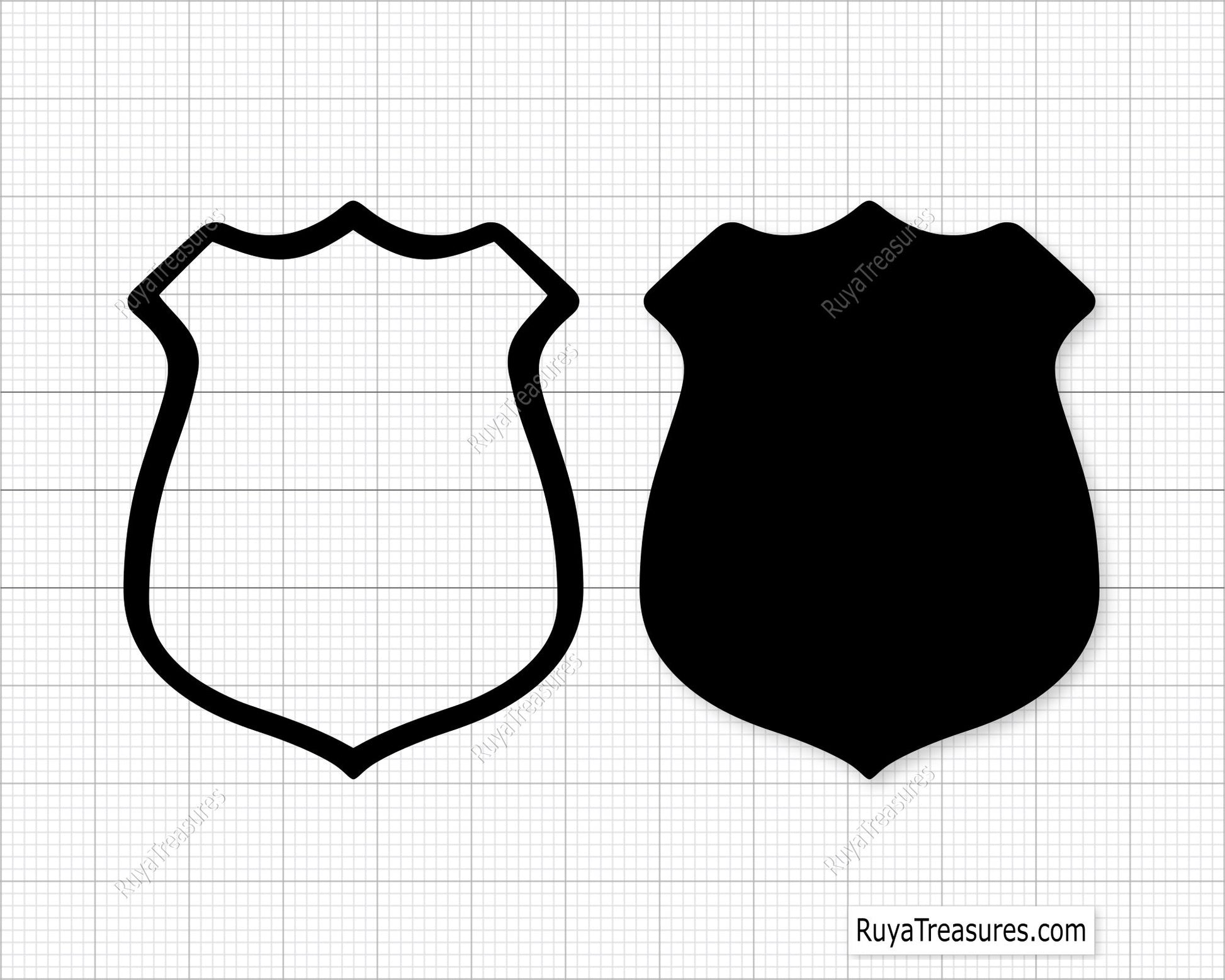 Police Badge Svg