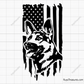 Police German Shepherd Svg