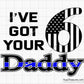 Police I've Got your 6 Six Daddy Svg