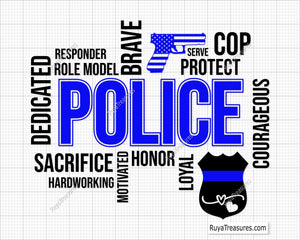 Police Quote Svg 