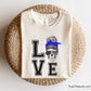 Police Wife Messy Bun Svg
