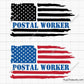 Postal Worker Flag Svg